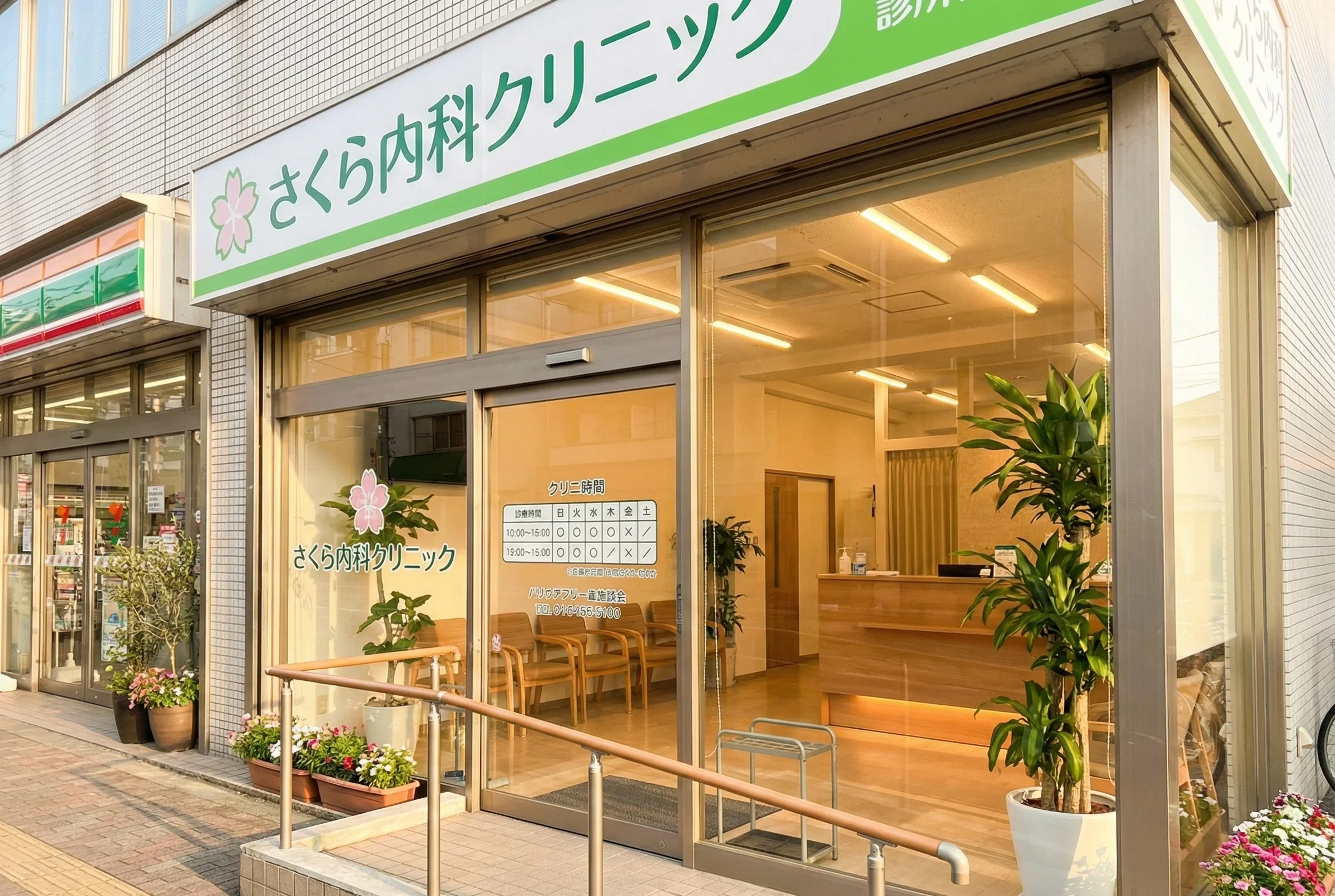 開業後のさくら内科クリニック